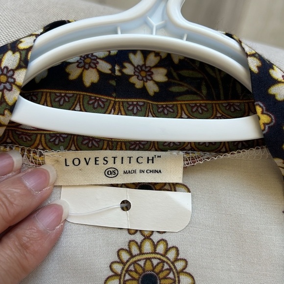 NWOT Lovestitch Late Mornings Kimono Robe - Picture 12 of 13